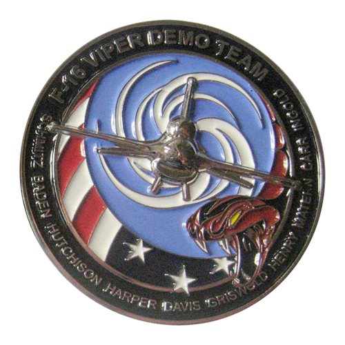 F-16 Viper Demo Team 2020 Challenge Coin