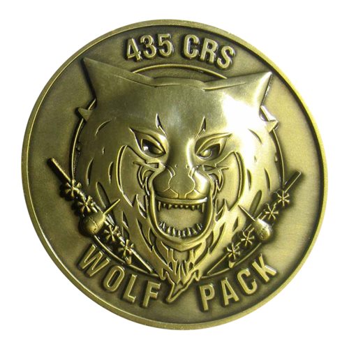 435 CRS Challenge Coin - View 2