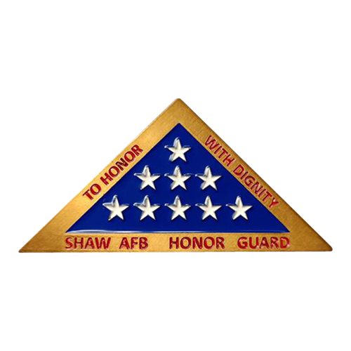 20 FSS Honor Guard Triangle Challenge Coin