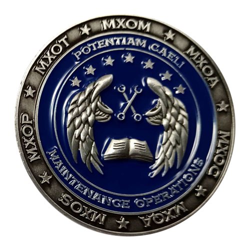 60 MXO Who Runs The Show Challenge Coin - View 2