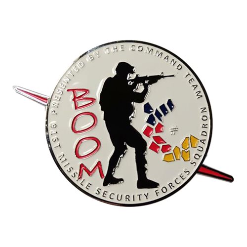 91 MSFS Boom Challenge Coin
