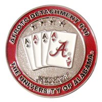AFROTC Det 010 University of Alabama Commander Challenge Coin