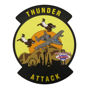 completed, delivered zap sticker for 'Thunder Attack' Las Vegas