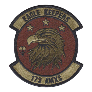 tenth example of final patch product for the Eagle Keepers 183 AMXS