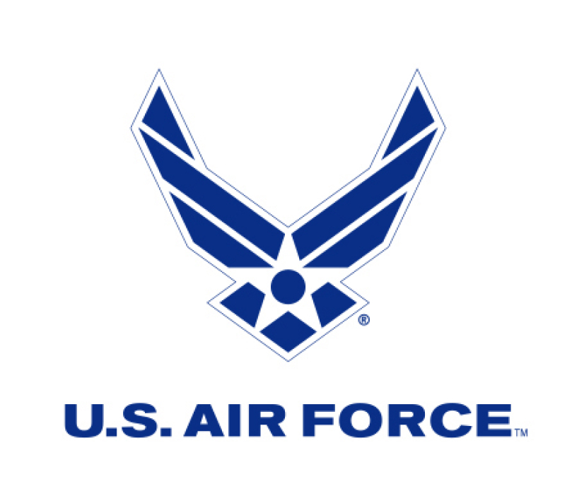 U.S. Air Force Blue White Logo