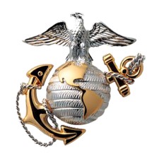 U.S. Marine Corps Embossed Logo