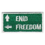 Vance FAIP Mafia Road Sign Pencil Patch