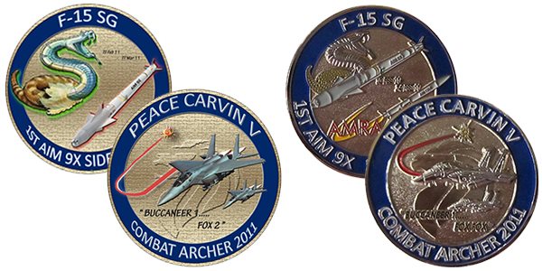 428th Fighter Squadron Challenge Coin