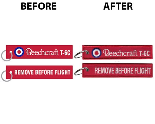 Beechcraft T-6C Key Flag