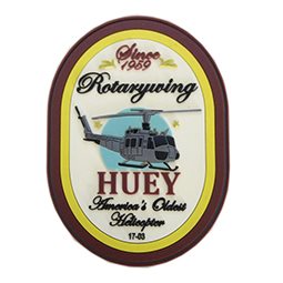 Rotarywing, America's oldest Helicopter, PVC Patch thumbnail
