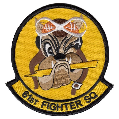 61 FS Luke AFB U.S. Air Force Custom Patches