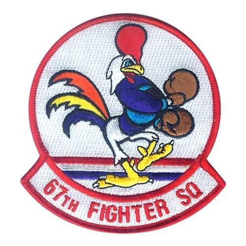 67 FS Kadena AB, Japan U.S. Air Force Custom Patches