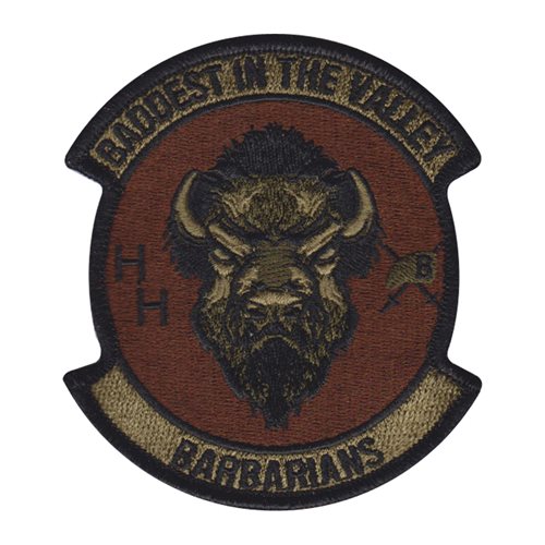 USAFA Barbarians USAF Academy U.S. Air Force Custom Patches