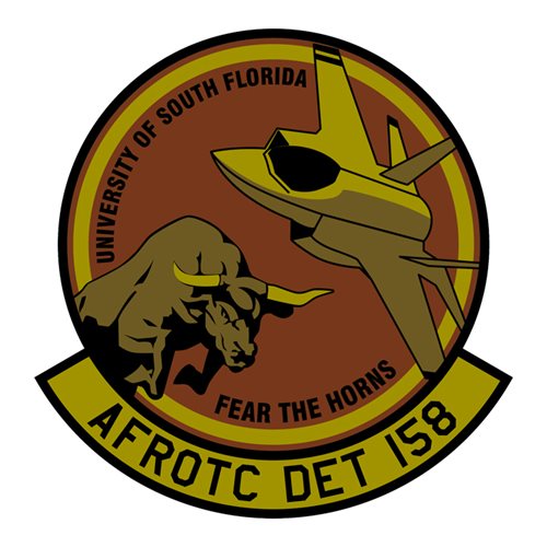 AFROTC DET 158 University of South Florida Air Force ROTC ROTC and College Patches Custom Patches