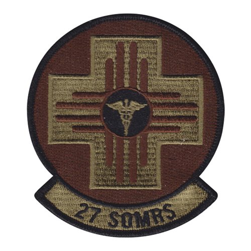 27 SOMRS Cannon AFB, NM U.S. Air Force Custom Patches