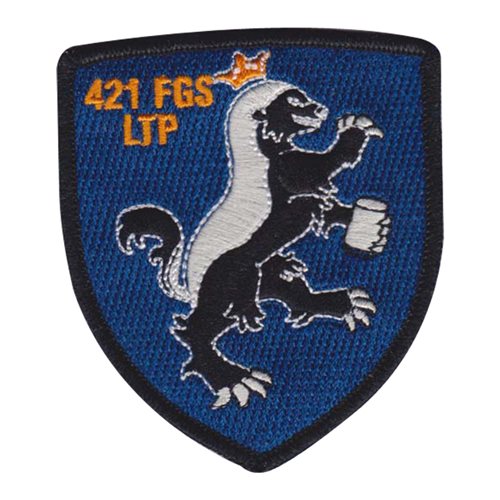 421 FGS Hill AFB U.S. Air Force Custom Patches
