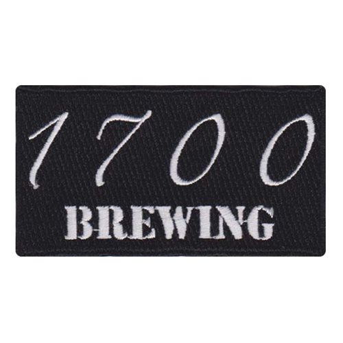 1700 Brewing Company Civilian Custom Patches