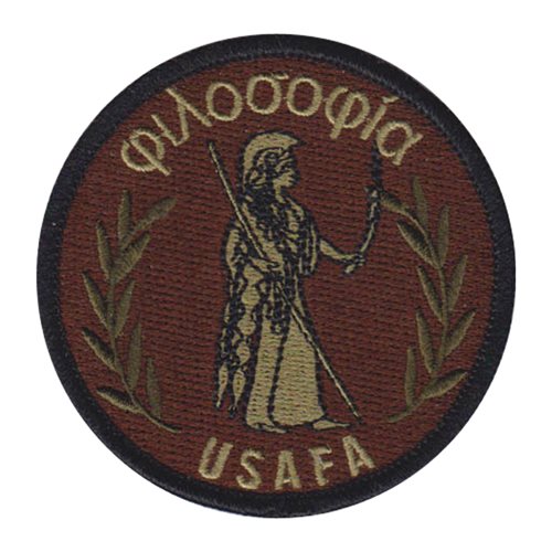 USAFA Philosophy USAF Academy U.S. Air Force Custom Patches