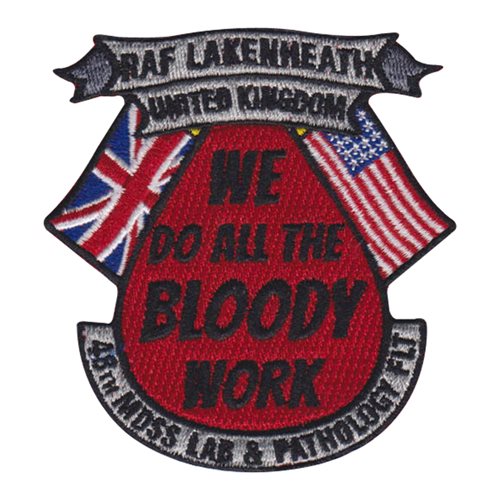 48 MDSS RAF Lakenheath, UK U.S. Air Force Custom Patches