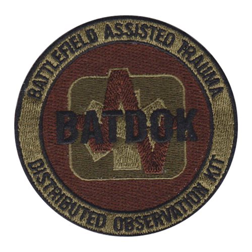 BATDOK Wright-Patterson AFB U.S. Air Force Custom Patches