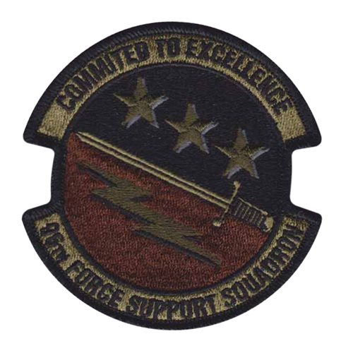 96 FSS Eglin AFB, FL U.S. Air Force Custom Patches