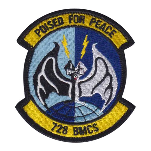 728 BMCS Robins AFB, GA U.S. Air Force Custom Patches