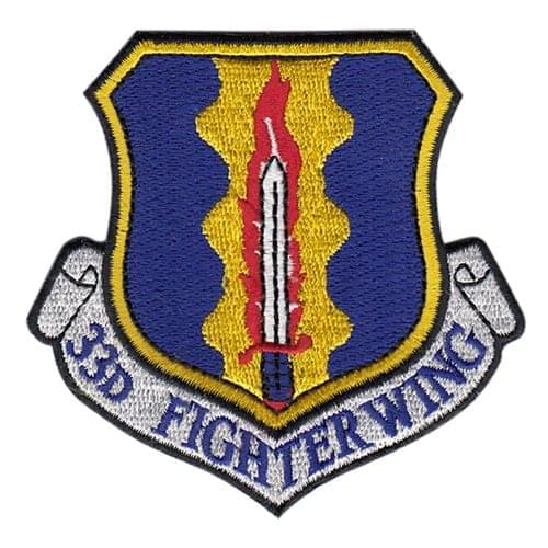 Eglin AFB, FL U.S. Air Force Custom Patches