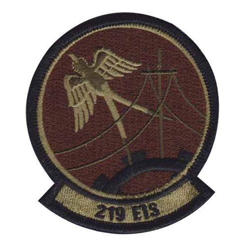 219 EIS Tinker AFB, OK U.S. Air Force Custom Patches