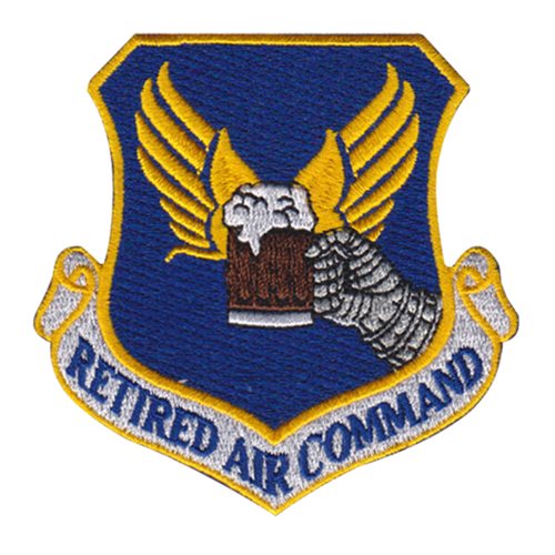 Retired Air Command Civilian Custom Patches
