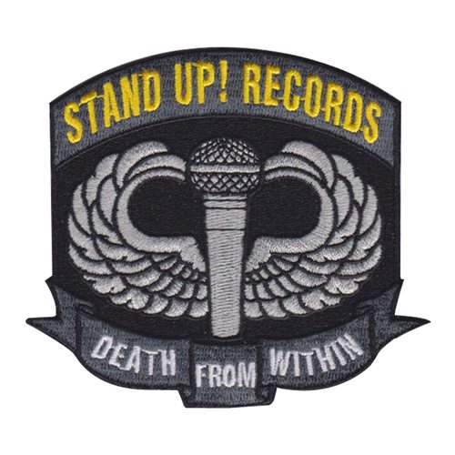 Stand Up! Records Death from Within Civilian Custom Patches