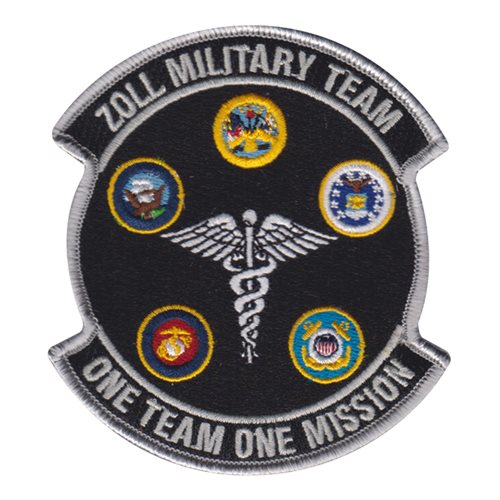 ZOLL Medical Military team Civilian Custom Patches