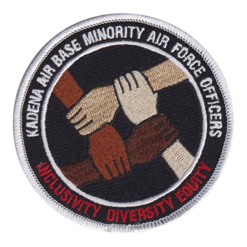 Minority Air Force Officers Civilian Custom Patches