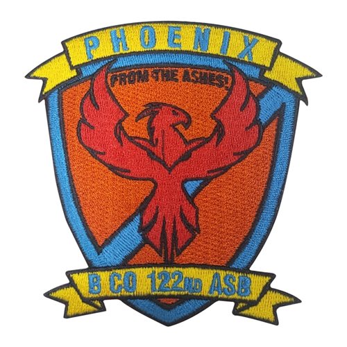 B Co 122nd ASB 82 CAB U.S. Army Custom Patches