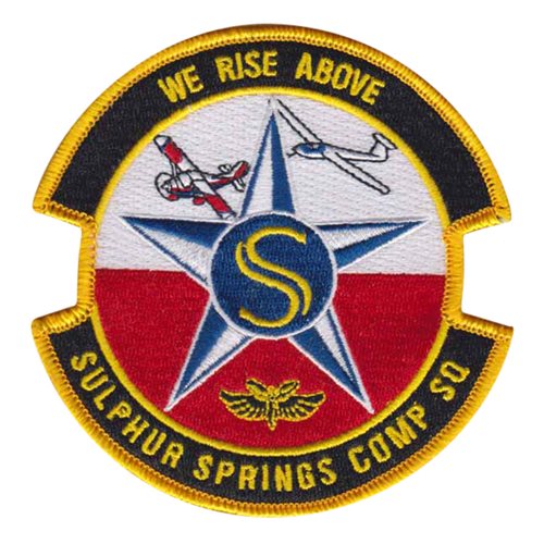 CAP Sulphur Springs Composite Squadron Civil Air Patrol Custom Patches