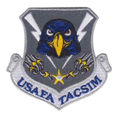 USAFA TACSIM USAF Academy U.S. Air Force Custom Patches