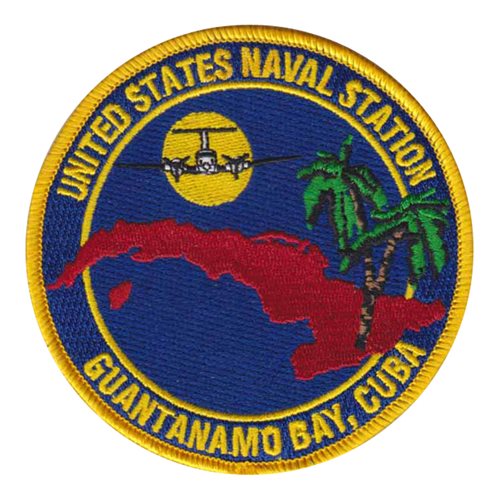 NAS Guantanamo Bay U.S. Navy Custom Patches