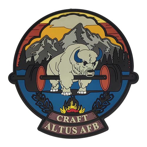 Altus AFB CRAFT Altus AFB U.S. Air Force Custom Patches