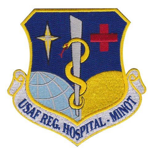 USAF Regional Minot AFB, ND U.S. Air Force Custom Patches