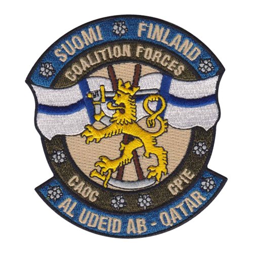 Finnish Air Force International Custom Patches
