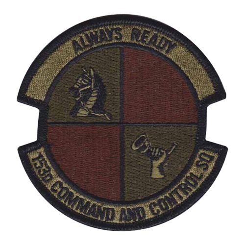 153 CACS F.E. Warren AFB, WY U.S. Air Force Custom Patches
