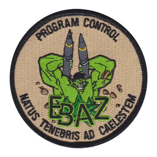 Program Control Advance Program Eglin AFB, FL U.S. Air Force Custom Patches