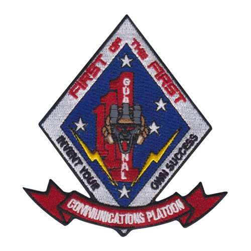 USMC Communications Platoon USMC Custom Patches