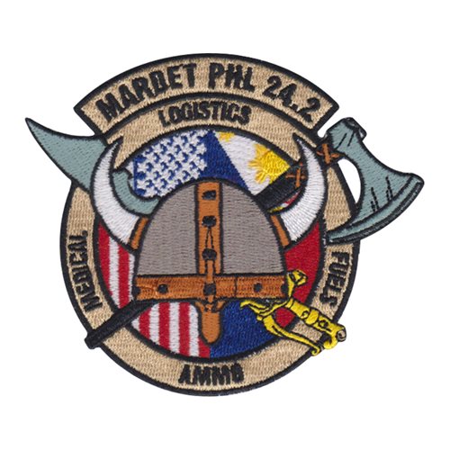 MARDET PHL 24.2 USMC Custom Patches