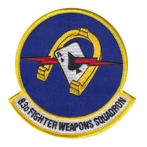 83 FWS Tyndall AFB, FL U.S. Air Force Custom Patches