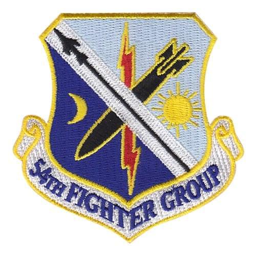 54 FG Holloman AFB, NM U.S. Air Force Custom Patches