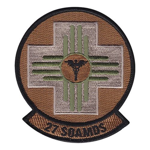 27 SOAMDS Cannon AFB, NM U.S. Air Force Custom Patches