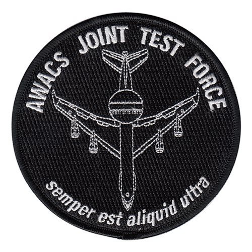AWACS Joint Test Force JBER U.S. Air Force Custom Patches