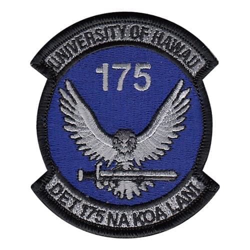AFROTC Det 175 University of Hawaii Air Force ROTC ROTC and College Patches Custom Patches