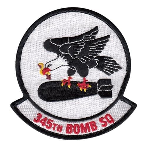 345 BS Dyess AFB, TX U.S. Air Force Custom Patches