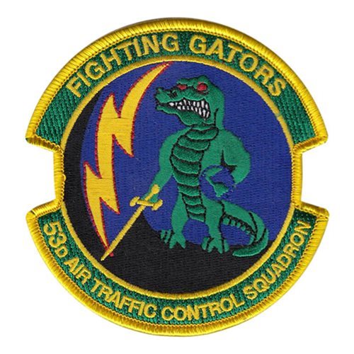 53 ATCS Robins AFB, GA U.S. Air Force Custom Patches